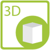 Aspose.3D for .NET 製品ロゴ