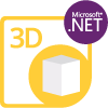 Aspose.3D för Python via .NET-produktlogotypen