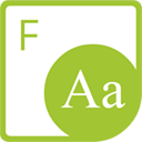 Aspose.Font för .NET-produktlogotypen