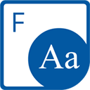 Aspose.Font för C++ produktlogotyp